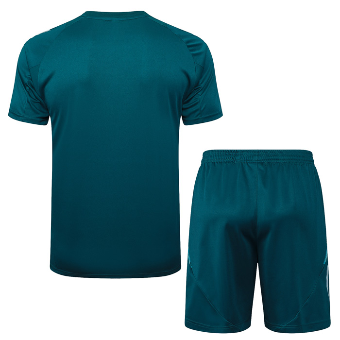 Chandal del Cruzeiro Manga Corta 2024-25 Verde Pantalon Corto